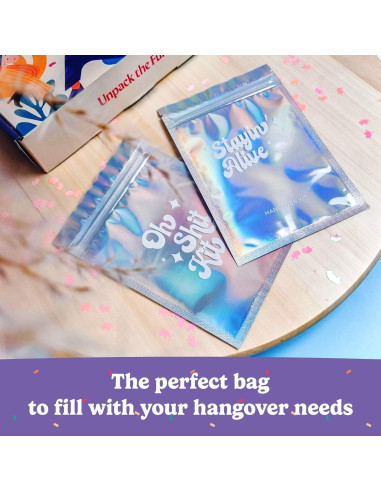 Kit de Resaca House of Party 10 Piezas Holográficas 5x7