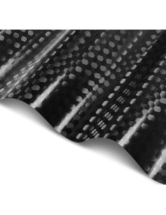 Vinilo Automotriz VViViD+ Tejido Carbono Negro 30.5x152.4cm 2