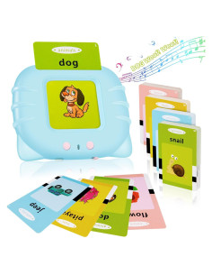 Tarjetas Flash Educativas Ednzion 224 Palabras Vista Azul