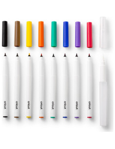 Juego de Marcadores y Pinceles Acuarelables Cricut - 9 Unidades 2