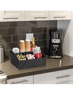 Organizador de café negro Ukonvi para cápsulas y accesorios 2