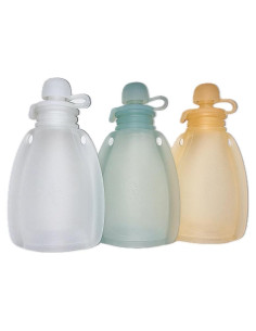 Bolsas de Almacenamiento de Leche Materna Silicona 120ml - 3 Piezas