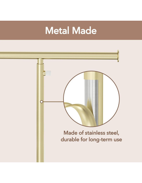 Organizador de Joyas Josmimic Dorado Ajustable 48 cm Organizador de Joyas Josmimic Dorado Ajustable 48 cm
