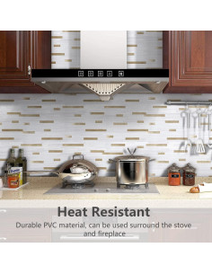 Azulejos Autoadhesivos STICKGOO 10 Hojas PVC 32.3x26.7cm 2