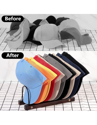 Organizador de Sombreros Dntorx para 10 Gorras de Béisbol