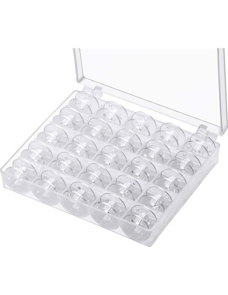 Bobinas para Máquina de Coser Eoehro 25 Pcs con Caja