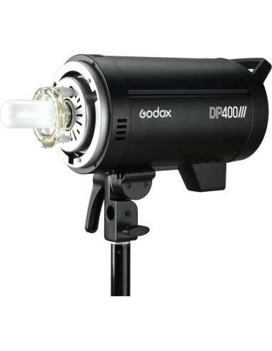 Flash de Estudio Godox DP400III 400Ws con Luz de Modelado 150W