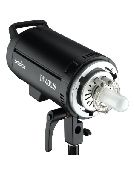 Flash de Estudio Godox DP400III 400Ws con Luz de Modelado 150W