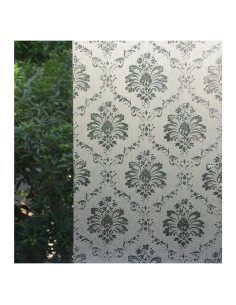 Película de Privacidad VSUDO Damasco 30x400 cm Vinilo Estático
