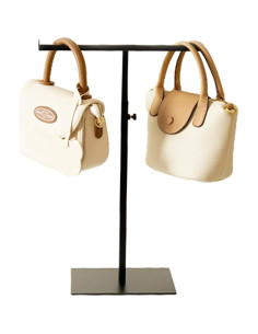 Soporte de exhibición de joyería CHANJEYION Negro T-bar 2