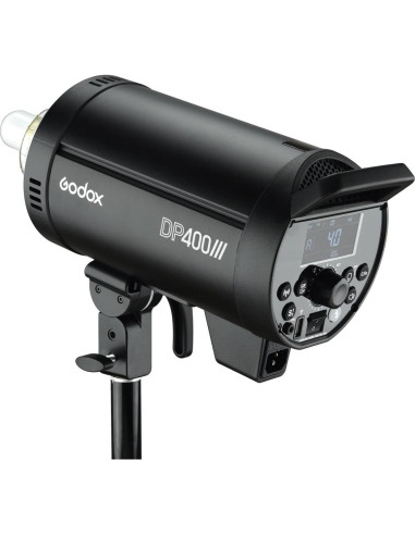 Flash de Estudio Godox DP400III 400Ws con Luz de Modelado 150W