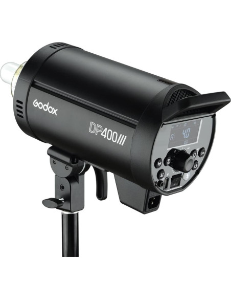 Flash de Estudio Godox DP400III 400Ws con Luz de Modelado 150W