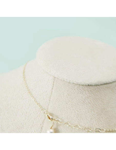 Soporte de Bustos para Collares Coward Terciopelo Beige 22.86 cm Soporte de Bustos para Collares Coward Terciopelo Beige 22.86 cm