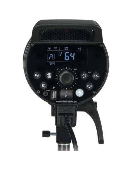 Flash de Estudio Godox DP400III 400Ws con Luz de Modelado 150W