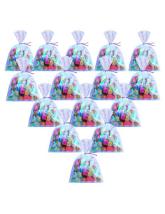 120 Bolsas de Celofán Holográficas Iridiscentes Shappy 7.62x12.7cm