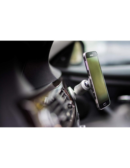 Soporte Magnético Doble Clutchit para Teléfonos y Tablets Oro Soporte Magnético Doble Clutchit para Teléfonos y Tablets Oro