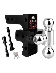 Enganche de Remolque Ajustable Kingfun 6" Elevación 12500 lbs