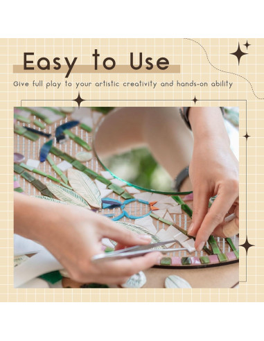 Malla de mosaico de fibra de vidrio Teenyyou 91x122 cm