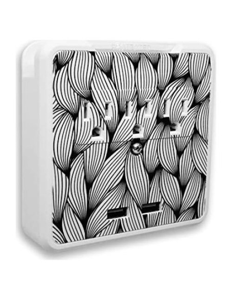 Glamsockets Protector de Sobretensión Decorativo USB 3 Salidas