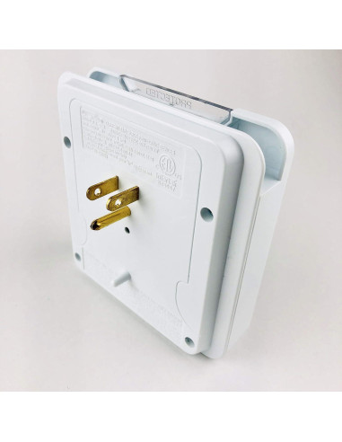 Glamsockets Protector de Sobretensión Decorativo USB 3 Salidas