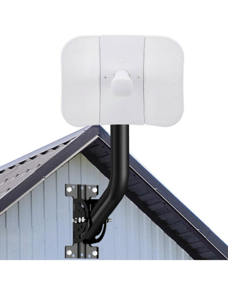 Soporte de Poste de Antena Universal Genérico 33 cm Montaje Pared Soporte de Poste de Antena Universal Genérico 33 cm Montaje Pared