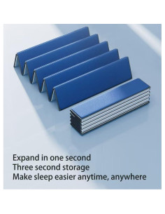 Almohadilla de Dormir Wind Tour 241130 Espuma Plegable Azul 2