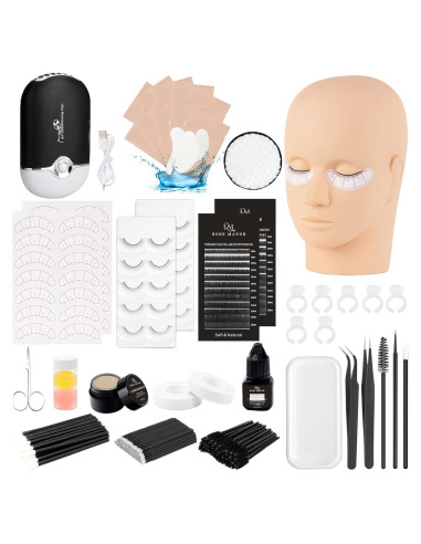 Kit de Extensión de Pestañas Rose Manor para Principiantes