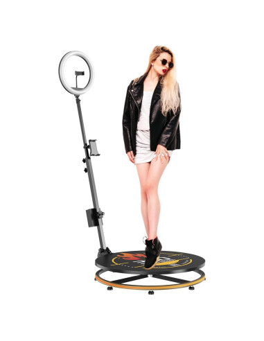 Cabina Fotográfica 360 JIYANG con Control APP y Luz RGB 22.5"