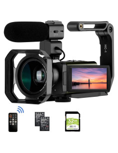 Cámara de Video 4K ORDRO AX65 con Zoom Óptico 12x y WiFi