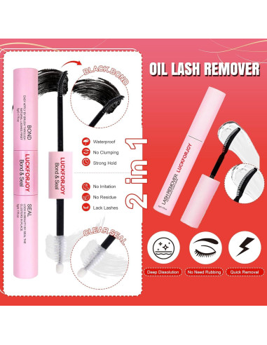 Kit de Extensión de Pestañas LUCKFORJOY 30D 40D 480PCS