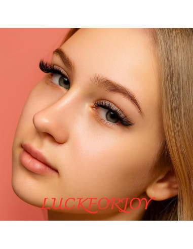 Kit de Extensión de Pestañas LUCKFORJOY 30D 40D 480PCS