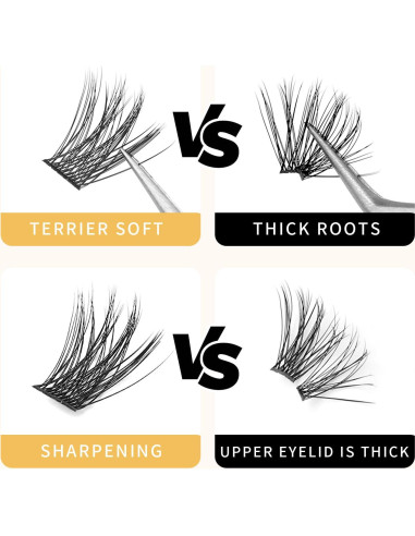 Kit de Pestañas Falsas Vayator D Curl 8-20mm Mixto