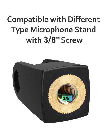 Adaptador de Montaje de Micrófono HyperX QuadCast 3/8"