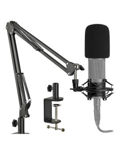 Soporte de Micrófono Frgyee AT2020 con Montura de Choque y Filtro Antipop