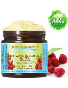 Manteca de Aceite de Semilla de Frambuesa Roja 240 ml - Belleza Botánica 2