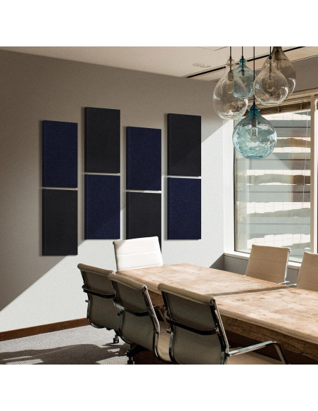 Paneles Acústicos UMIACOUSTICS 2 PCS Autoadhesivos 60x30cm Negro Paneles Acústicos UMIACOUSTICS 2 PCS Autoadhesivos 60x30cm Negro