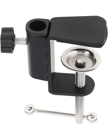 Abrazadera de Soporte Universal RTNLIT para Micrófono - Negro