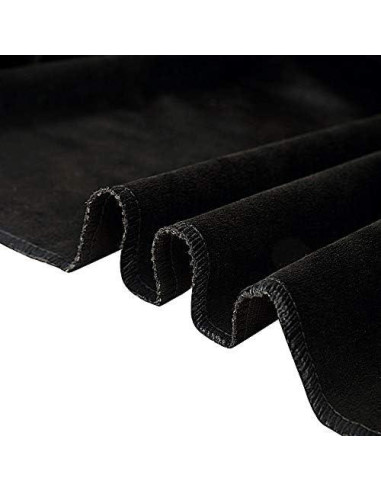 Cortina de Fondo de Terciopelo Negro BalsaCircle 2.44x2.44m