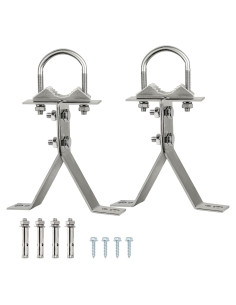 Soporte de Pared para Antena XRDS-RF 15.24 cm Resistente al Viento