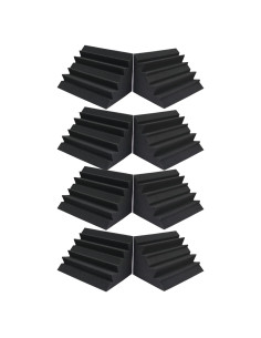 Trampa de Bajo Acústica 8 Piezas Espuma Densa 30.48x17.78cm