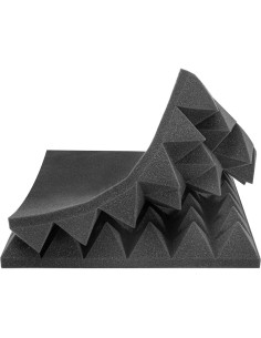 Paquete de 12 Paneles Acústicos Pirámide 30.48x30.48 cm 2