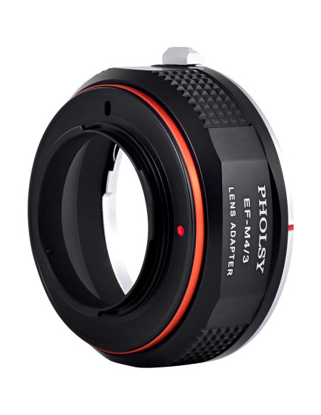 Adaptador de Lente PHOLSY Canon EF a M4/3 - Enfoque Manual