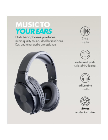 Kit de Podcast Movo PodPro-AH con 2 Micrófonos y Auriculares