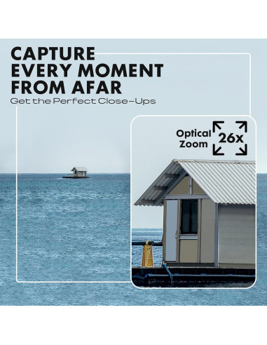 Cámara Digital Minolta ProShot 20MP Zoom 26x Video HD 1080p