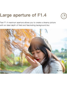 Lente Gran Angular TTArtisan 23mm F1.4 para M43 Olympus/Panasonic 2