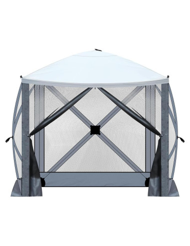 Carpa Gazebo Plegable VINGLI 2.13x2.13m con Mosquitera