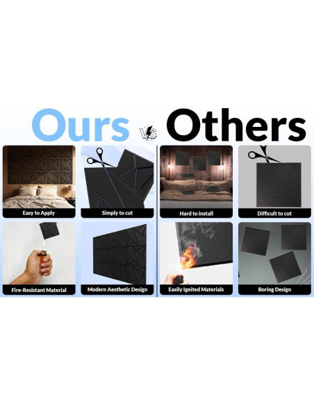 Paquete de 8 Paneles Acústicos Xpneuma 30.48x30.48 cm - Alta Densidad