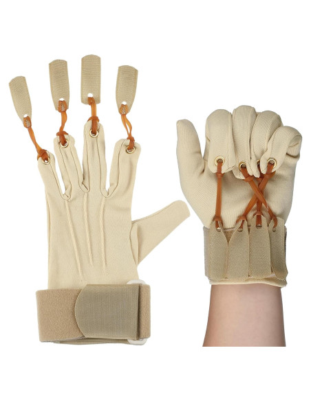 Guante de Ejercicio de Tracción Cuffbow para Rehabilitación de Manos