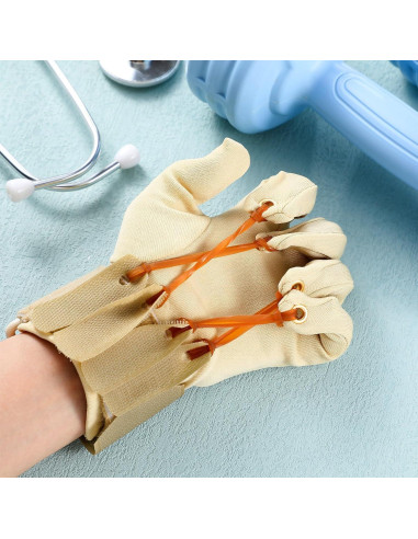 Guante de Ejercicio de Tracción Cuffbow para Rehabilitación de Manos