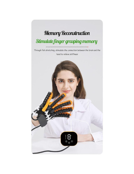 Guantes Robot de Rehabilitación FGNJJKL para Hemiplejía